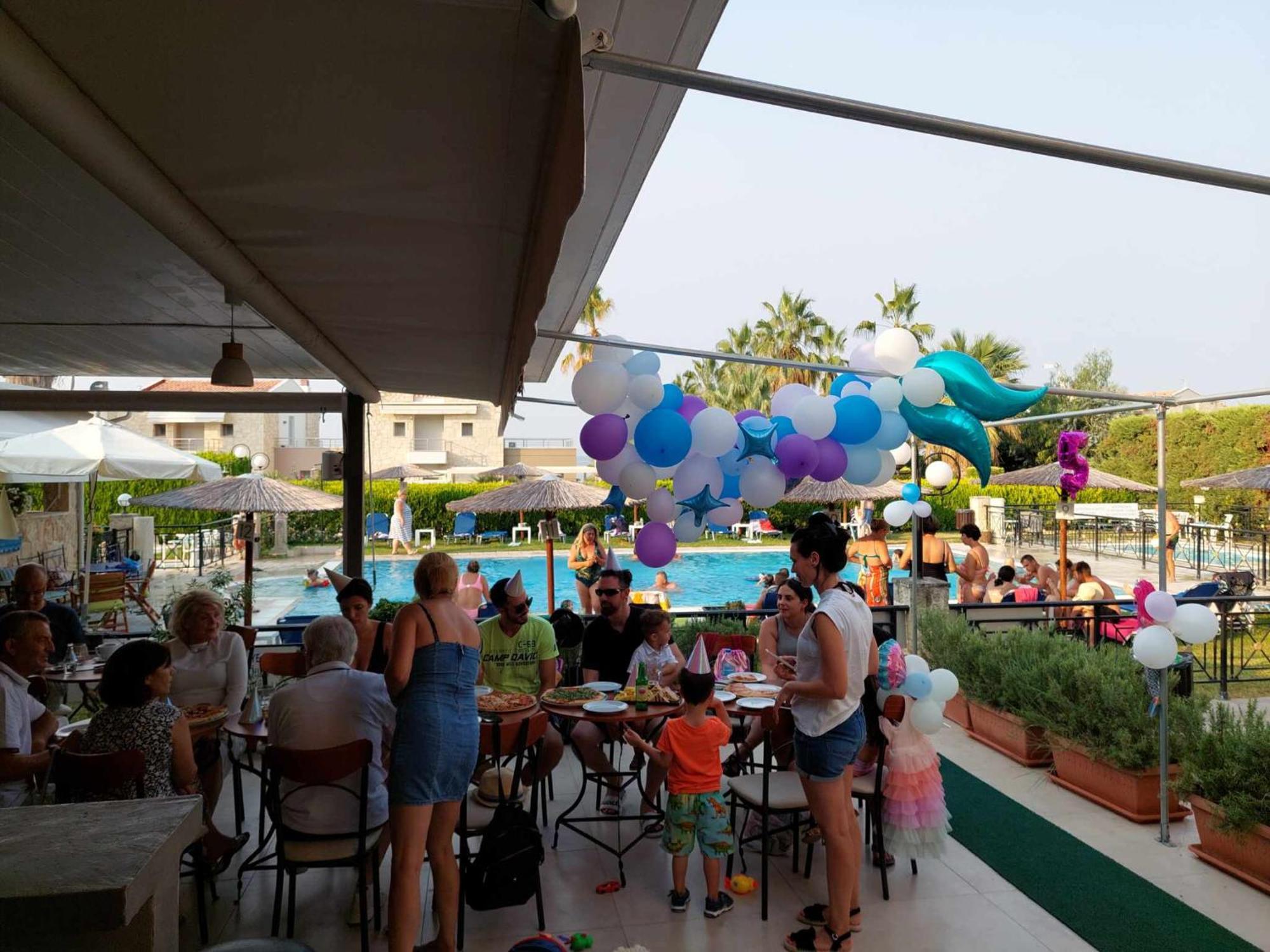 Golden Residence Family Resort Pefkohóri Kültér fotó