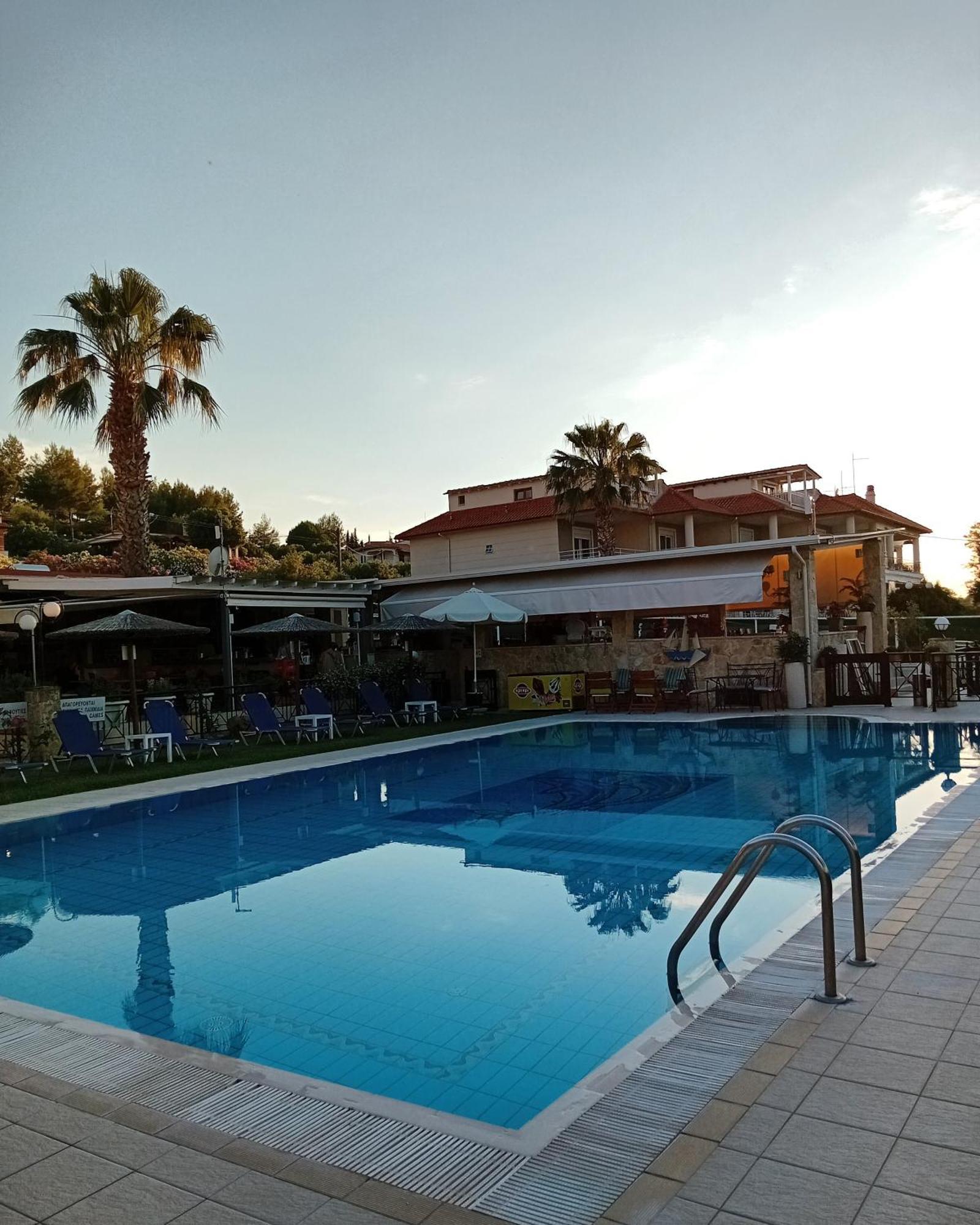 Golden Residence Family Resort Pefkohóri Kültér fotó