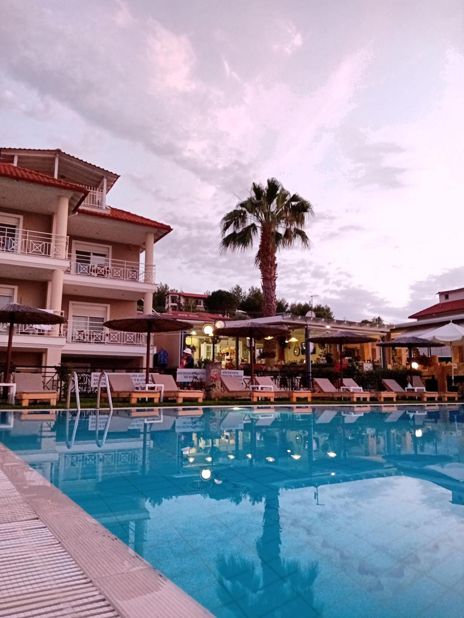 Golden Residence Family Resort Pefkohóri Kültér fotó